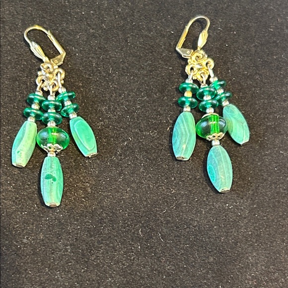 bohemian-style chandelier earrings. - Picture 8 of 8